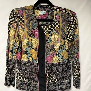 Floral Patchwork Women's‎ Blazer